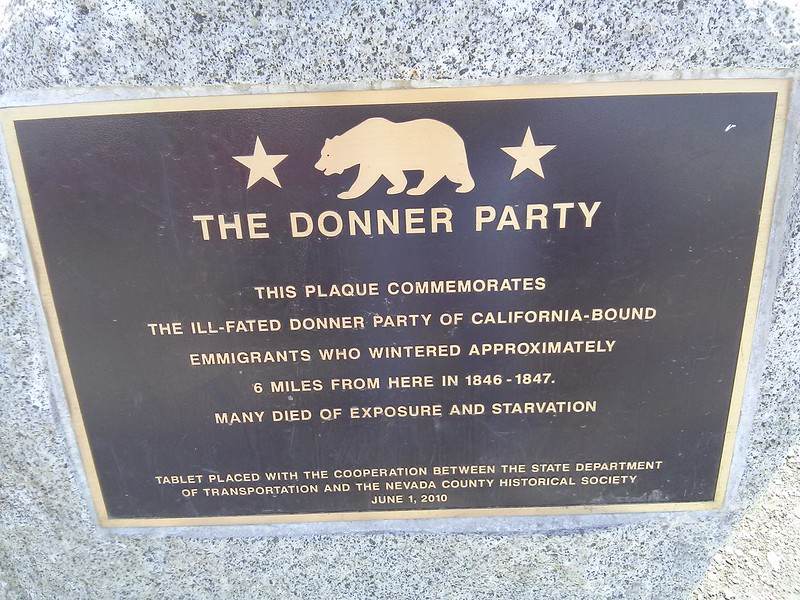 The Donner Party Commemorative Plaque