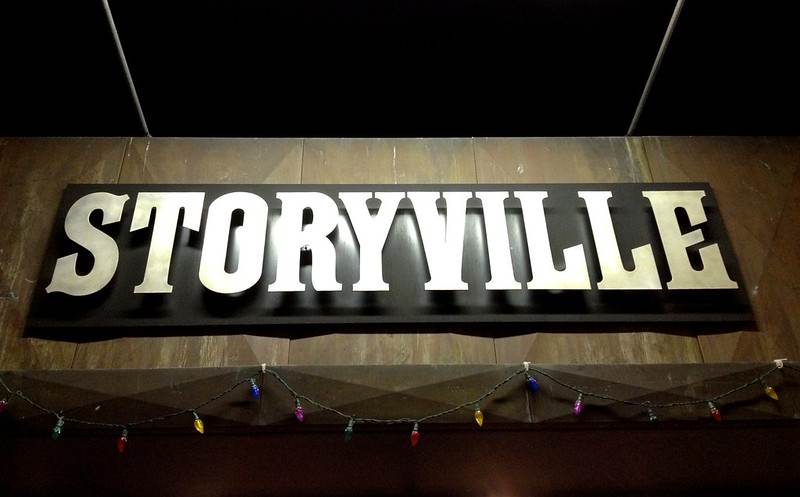 Storyville Sign Where Story Ideas LIve